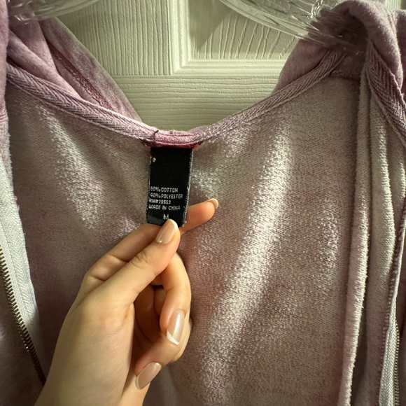 Rare Club Pilates Light Pink Zip-Up Hoodie - Picture 2 of 8